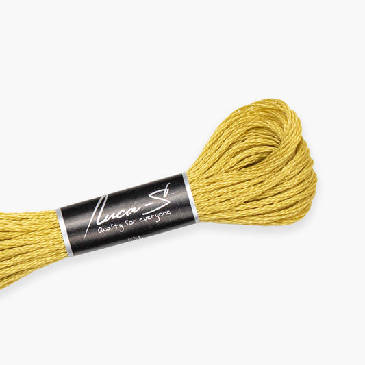Box of 12 Stranded Cotton Luca-S - 323 / DMC 834 / Anchor 945