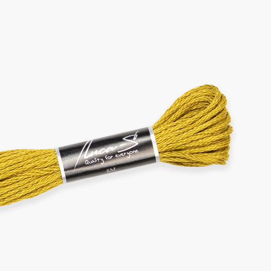 Box of 12 Stranded Cotton Luca-S - 325 / DMC 832 / Anchor 907