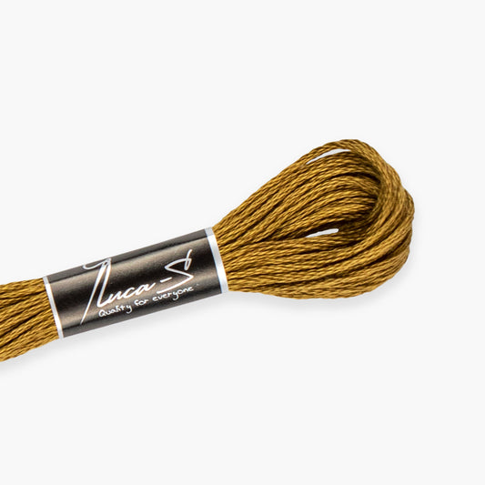Box of 12 Stranded Cotton Luca-S - 334 / DMC 869 / Anchor 277