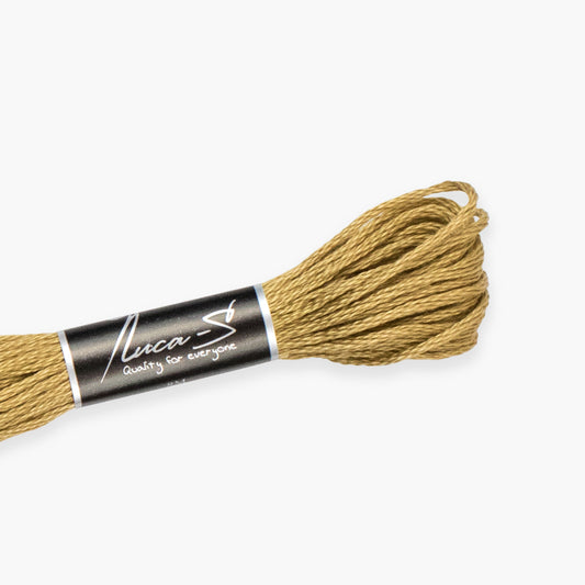 Box of 12 Stranded Cotton Luca-S - 337 / DMC 3045 / Anchor 888