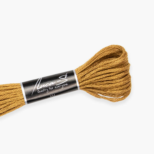 Box of 12 Stranded Cotton Luca-S - 338 / DMC 167 / Anchor 374