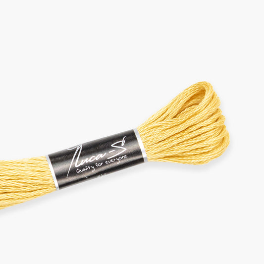 Box of 12 Stranded Cotton Luca-S - 339 / DMC 676 / Anchor 891