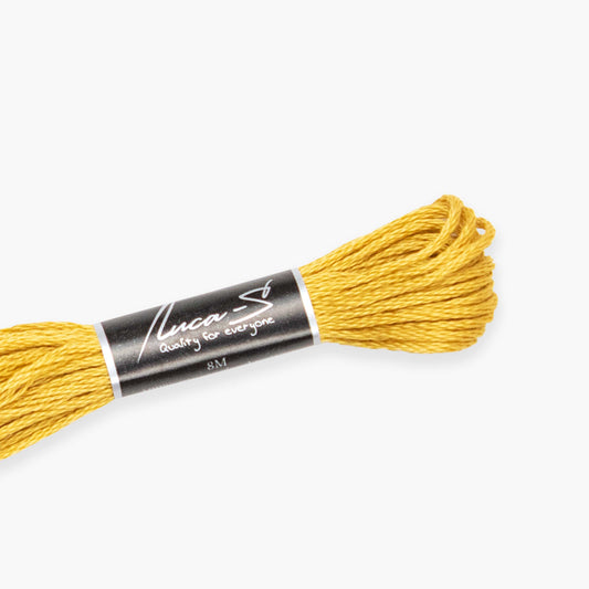Box of 12 Stranded Cotton Luca-S - 340 / DMC 729 / Anchor 890