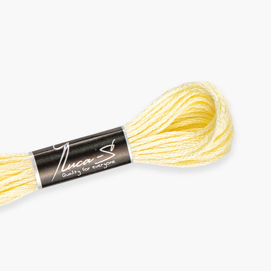 Box of 12 Stranded Cotton Luca-S - 351 / DMC 3823 / Anchor 386