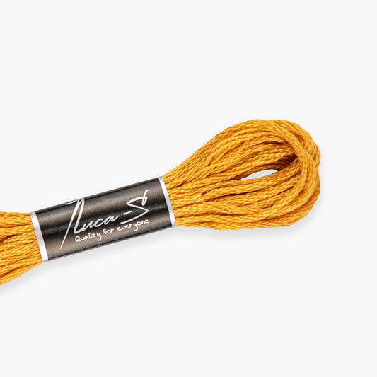 Box of 12 Stranded Cotton Luca-S - 357 / DMC 977 / Anchor 1002