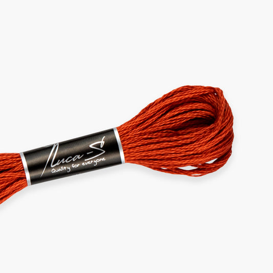 Box of 12 Stranded Cotton Luca-S - 380 / DMC 900 / Anchor 333
