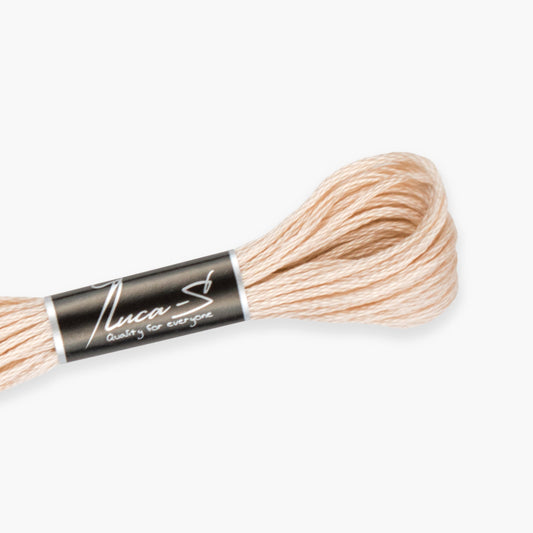 Box of 12 Stranded Cotton Luca-S - 404 / DMC 948 / Anchor 1011