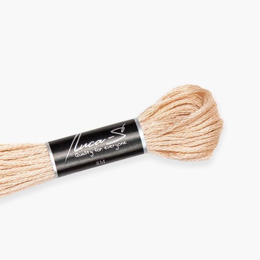 Box of 12 Stranded Cotton Luca-S - 418 / DMC 950 / Anchor 880