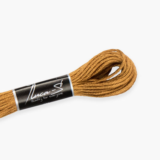 Box of 12 Stranded Cotton Luca-S - 450 / DMC 435 / Anchor 1046