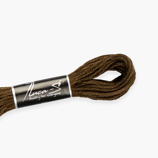 Box of 12 Stranded Cotton Luca-S - 454 / DMC 898 / Anchor 360