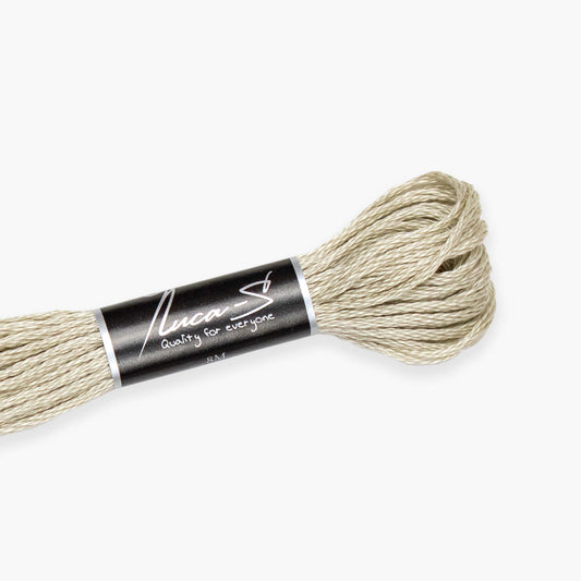 Box of 12 Stranded Cotton Luca-S - 460 / DMC 644/ Anchor 391
