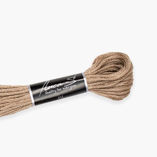 Box of 12 Stranded Cotton Luca-S - 471 / DMC 841 / Anchor 1082