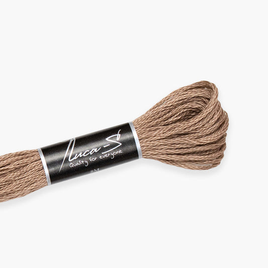 Box of 12 Stranded Cotton Luca-S - 476 / DMC 3863 / Anchor 378