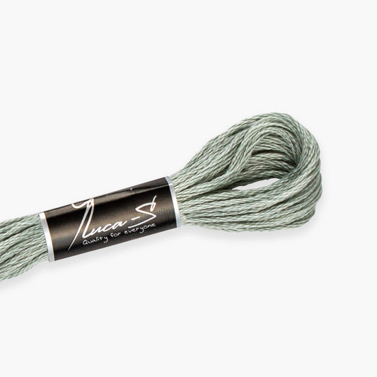 Box of 12 Stranded Cotton Luca-S - 485 / DMC 647 / Anchor 900