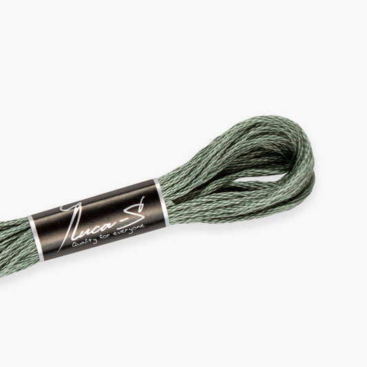 Box of 12 Stranded Cotton Luca-S - 486 / DMC 3022 / Anchor 8581