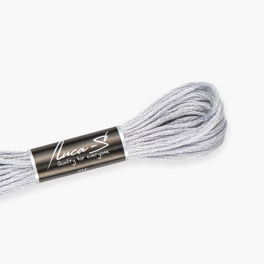 Box of 12 Stranded Cotton Luca-S - 504 / DMC 415 / Anchor 398