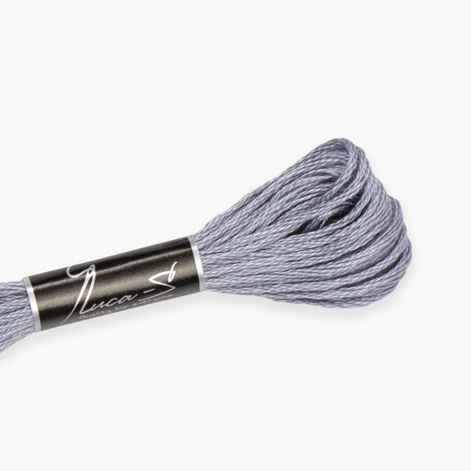Box of 12 Stranded Cotton Luca-S - 505 / DMC 318 / Anchor 399