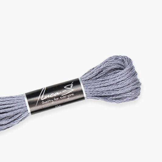 Box of 12 Stranded Cotton Luca-S - 506 / DMC 414 / Anchor 235