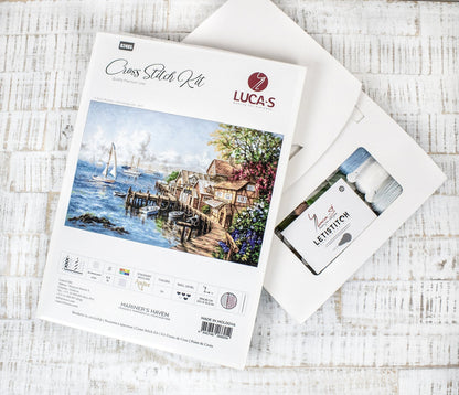 Cross Stitch Kit Luca-S - Mariner's Haven - HobbyJobby