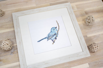 Cross Stitch Kit Luca-S - Blue Bird, B1158