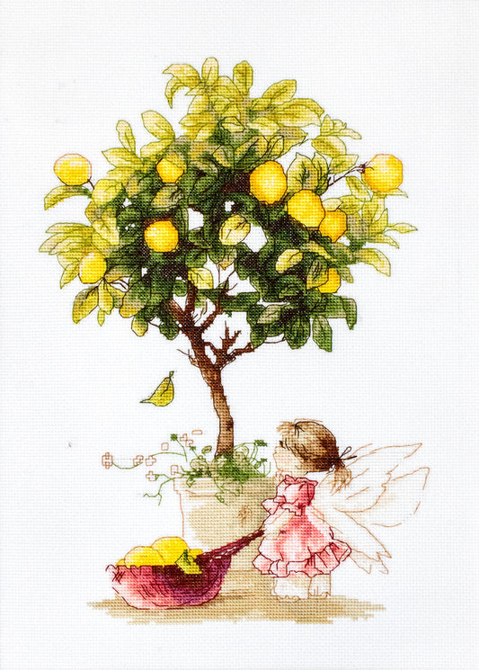 Cross Stitch Kit Luca-S - The Lemon Fairy, B1111