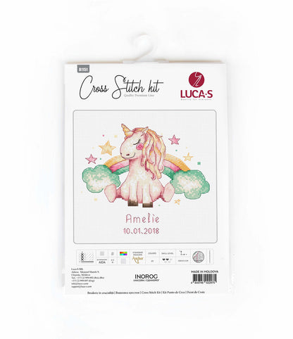 Cross Stitch Kit Luca-S - Unicorn, B1151