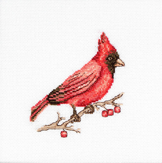 Cross Stitch Kit Luca-S - Cardinal, B1156