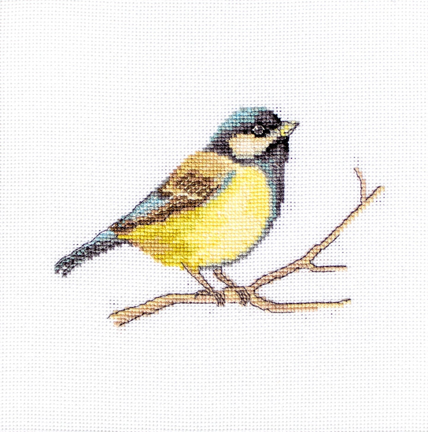 Cross Stitch Kit Luca-S - Great Tit, B1155