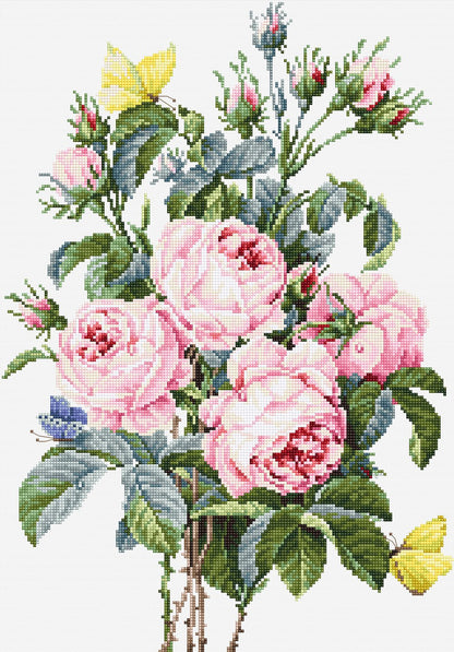 Cross Stitch Kit Luca-S - Bouquet of Roses, B2373