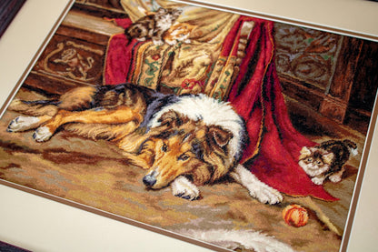 Cross Stitch Kit Luca-S - A Reluctant Companion, B585