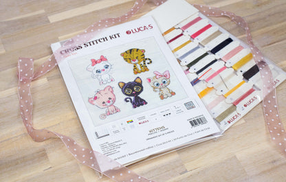 Toys Cross Stitch Kit Luca-S - Kittens JK033