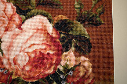 Cross Stitch Kit Luca-S - Vase of Roses, B488