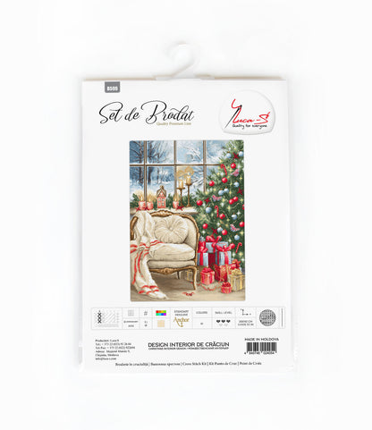 Cross Stitch Kit Luca-S - Christmas Interior Design, B599