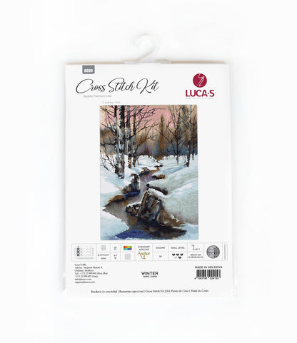 Cross Stitch Kit Luca-S - Winter - HobbyJobby