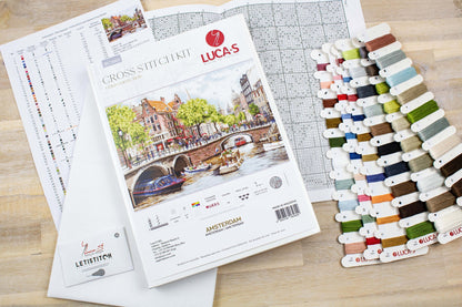 Cross Stitch Kit Luca-S - Amsterdam, BU5005