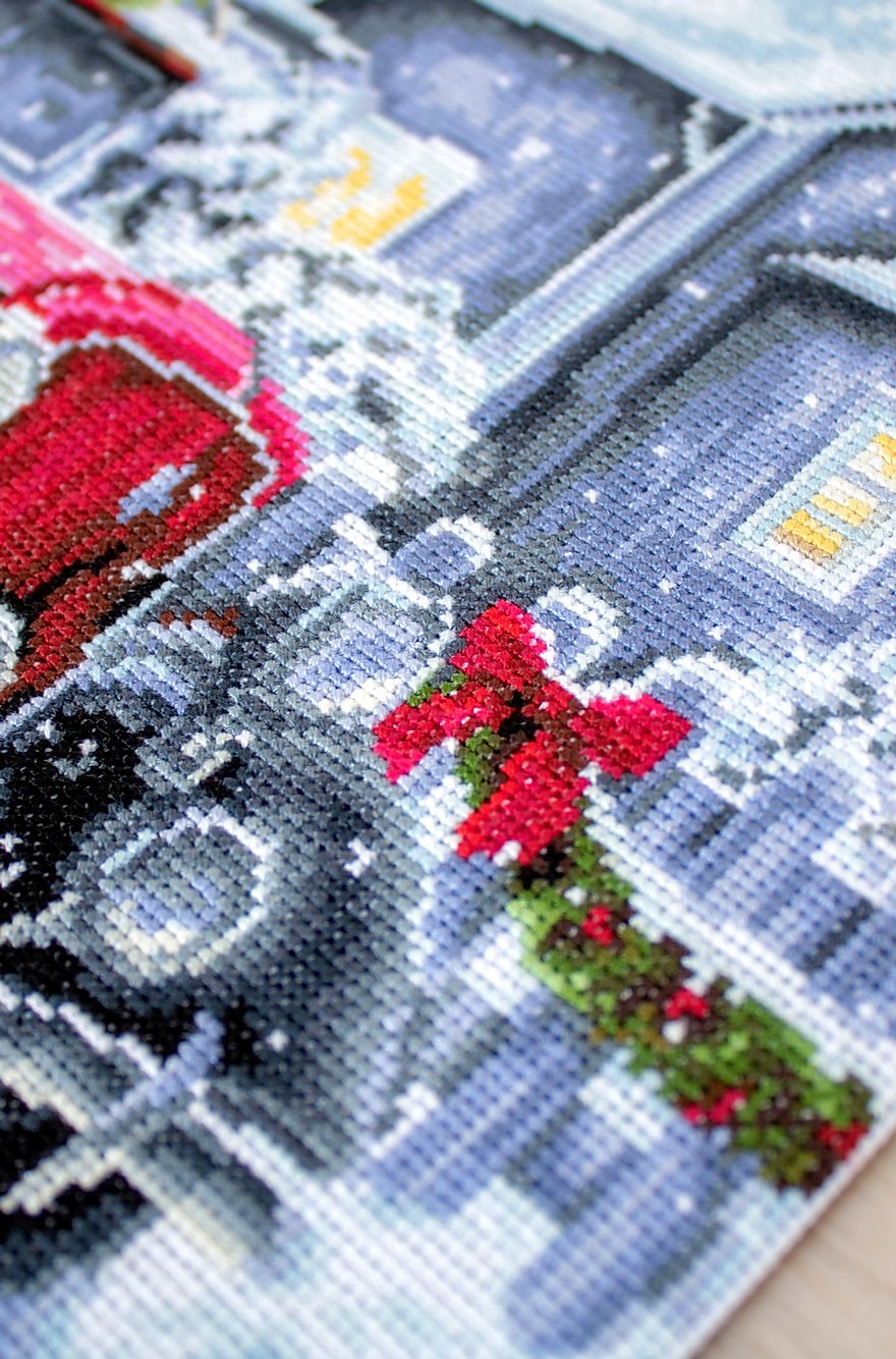 Cross Stitch Kit Luca-S - Winter Holidays, BU4010