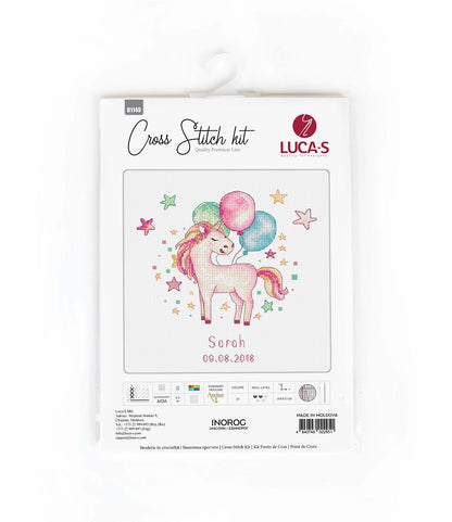 Cross Stitch Kit Luca-S - Unicorn, B1149