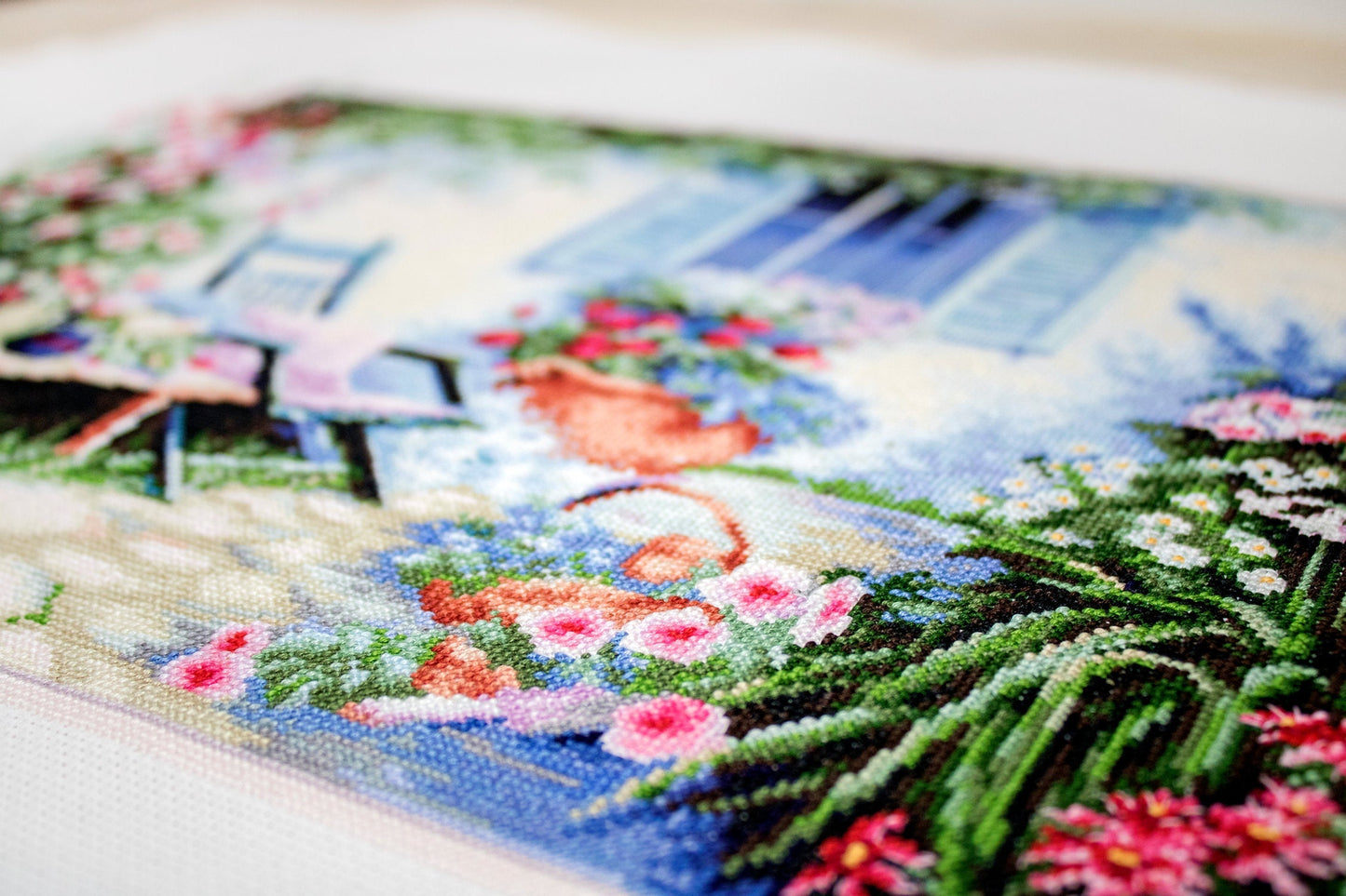 Cross Stitch Kit Luca-S - Flower Garden, B2342