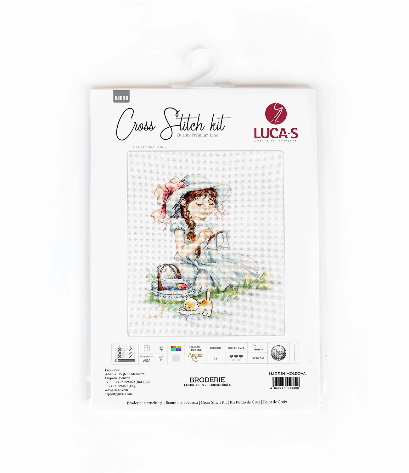 Cross Stitch Kit Luca-S - Embroidery, B1059
