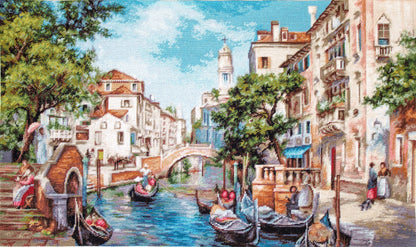 Cross Stitch Kit Luca-S - The Streets of San Polo, B589