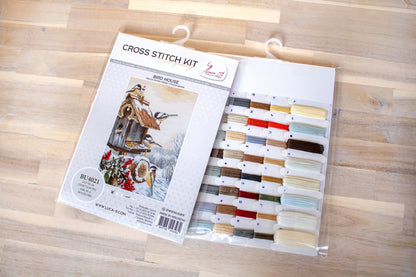 Cross Stitch Kit Luca-S - Bird House, BU4021