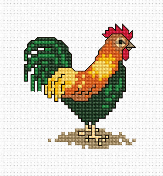Cross Stitch Kit for Beginners -  Kids Embroidery Kit B018