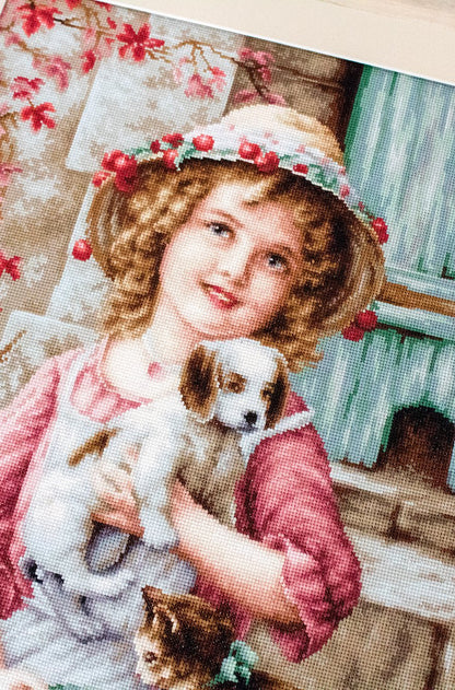 Cross Stitch Kit Luca-S - Best Friends, B518