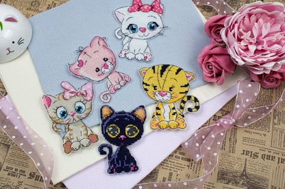 Toys Cross Stitch Kit Luca-S - Kittens JK033