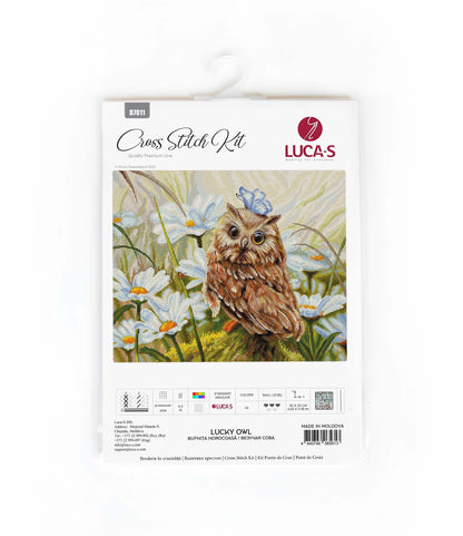 Cross Stitch Kit Luca-S - Lucky Owl, B7011