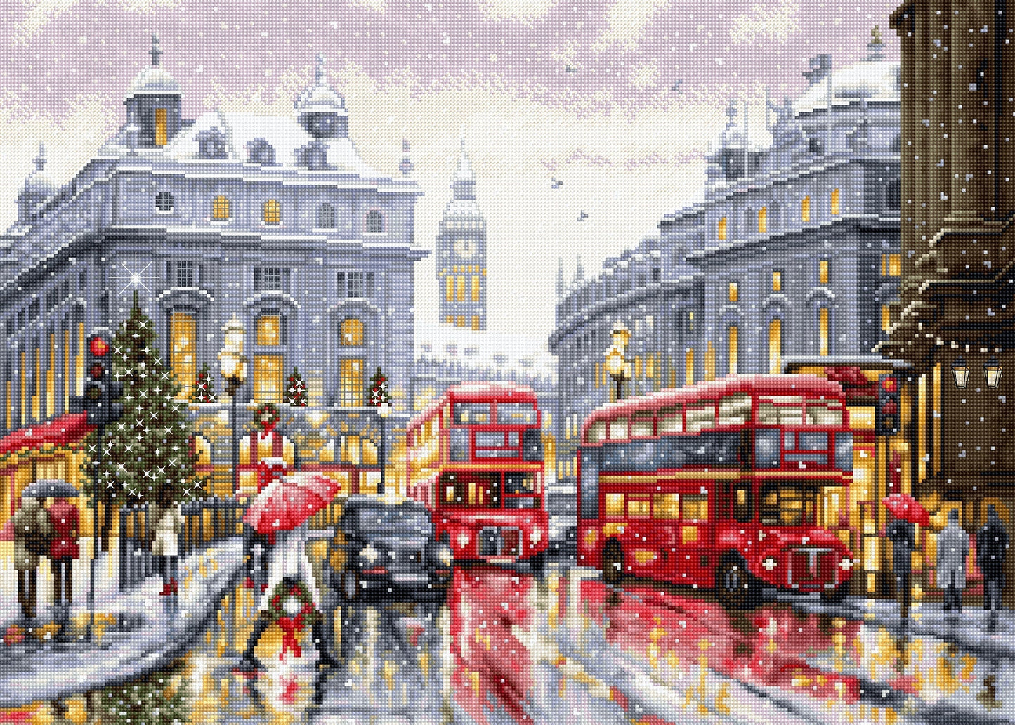 Cross Stitch Pattern Luca-S - London, P5006