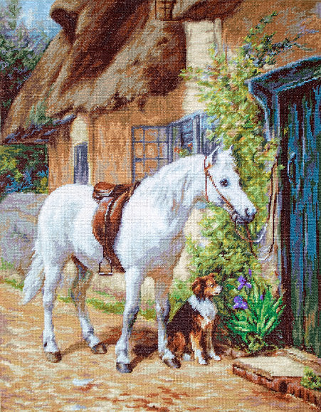 Cross Stitch Kit Luca-S - Next to the cabin, B572
