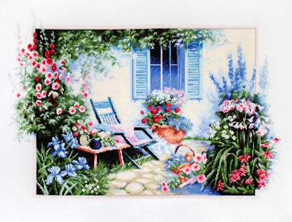 Cross Stitch Kit Luca-S - Flower Garden, B2342