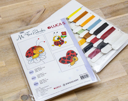 Cross Stitch Kit for Beginners -  My First Embroidery M01