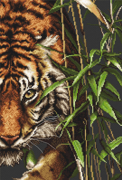 Cross Stitch Kit Luca-S - Tiger, B2356